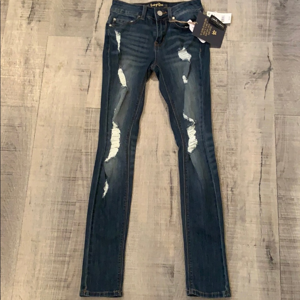 New w Tags Indigo Rein Jeans